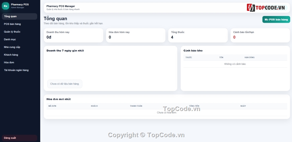 Website quản lý,quản lý nhà thuốc,nhà thuốc